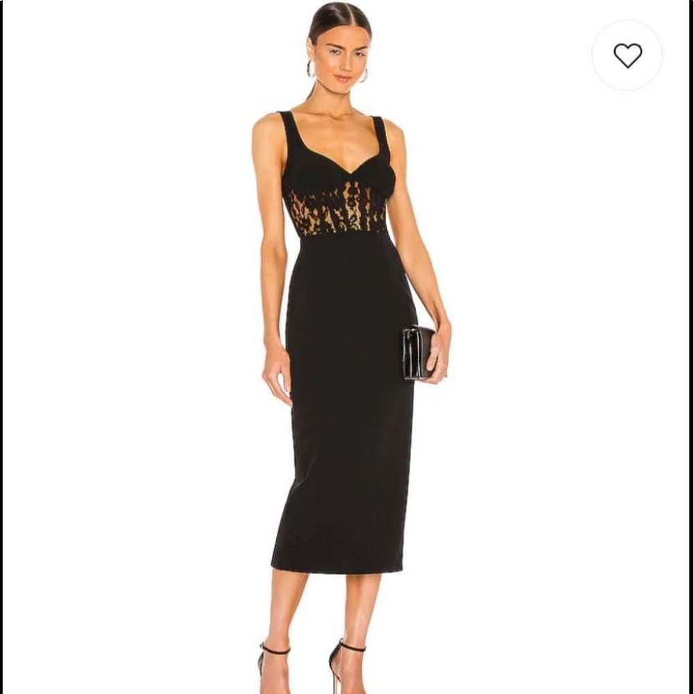 BNWT Bardot black lace dress